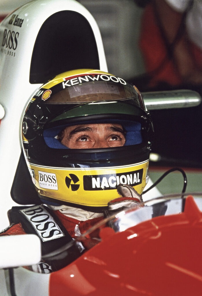 Ayrton Senna photographie de Didier Charre